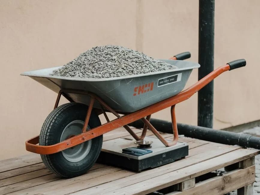 Tona żwiru na taczki: Ile potrzeba do transportu? Obliczenia