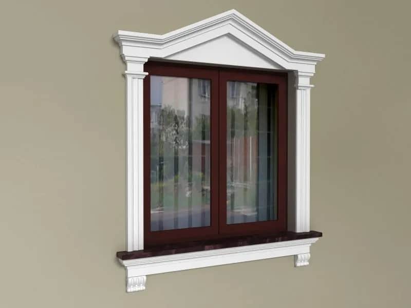 Elewacja ramki wokół okien: Montaż, wybór i funkcje dekoracyjne