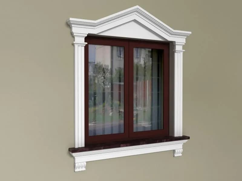Elewacja ramki wokół okien: Montaż, wybór i funkcje dekoracyjne
